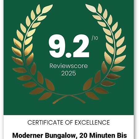 Moderner Bungalow, 20 Minuten Bis Hannover City, 24H Check-In Garbsen Esterno foto