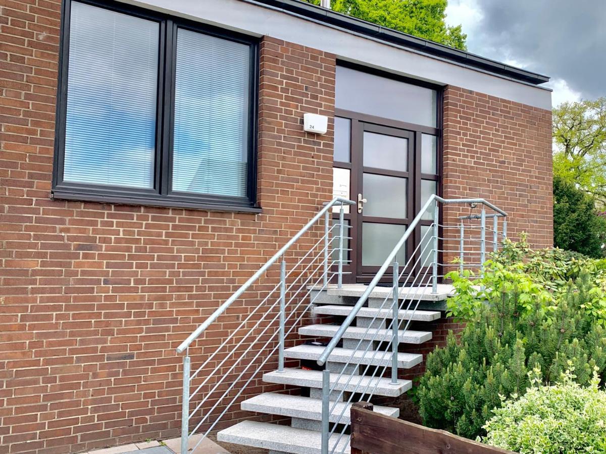 Moderner Bungalow, 20 Minuten Bis Hannover City, 24H Check-In Garbsen Esterno foto
